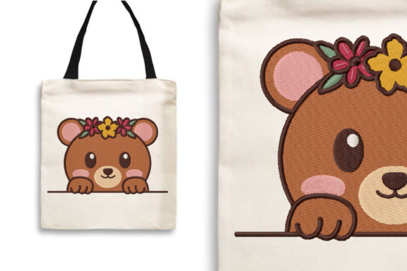 Cute Bear with Flower Crown: A Designer’s Review