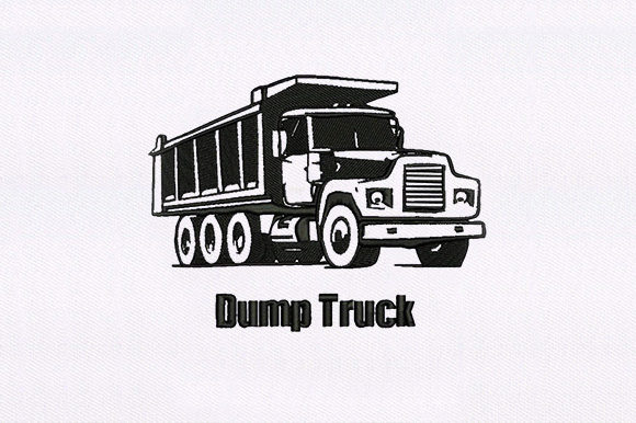 Dump Truck Embroidery Design Review for Personalized Gifts