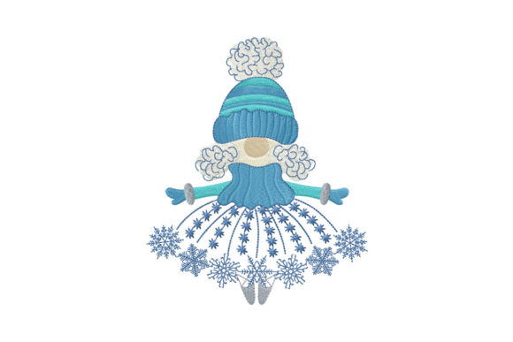 Gnome Snowflake Dancing Embroidery Review