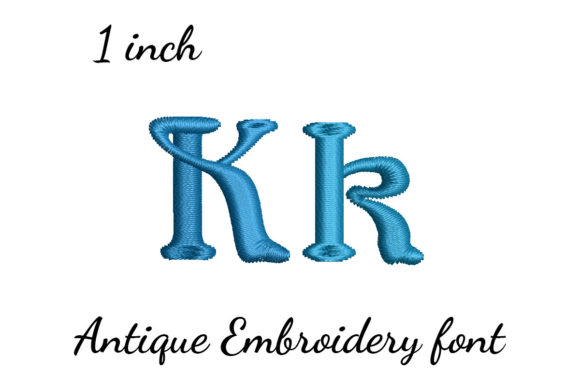 K Font Antique: A Designer’s Review for Custom Embroidery
