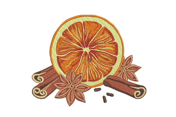 Review: Christmas Orange and Cinnamon Embroidery