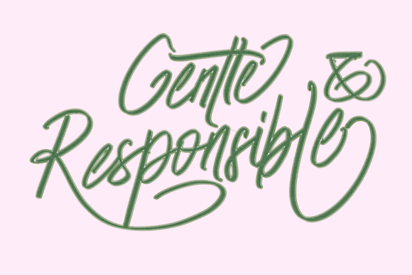 Reviewing Gentle and Responsible Lettering for Merch