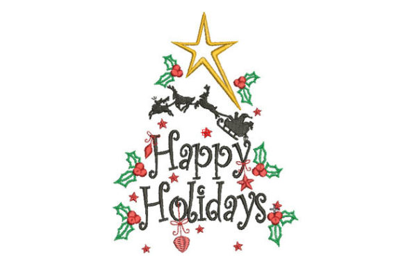 Reviewing Happy Holidays Tree for Seasonal Sales