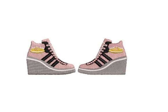 Reviewing Shoes with Tiara for Modern Embroidery