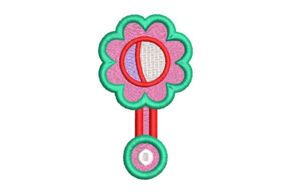 Reviewing the Baby Toy Rattle Embroidery Design